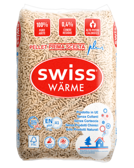 Pellet swiss wärme da 70 sacchi
